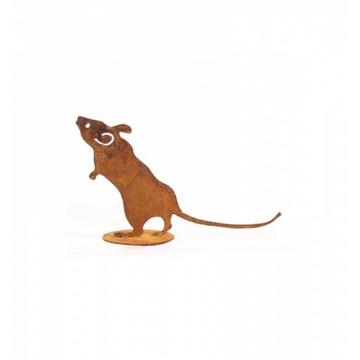 Maus (Stehend, Braun, Orange, 12 cm)