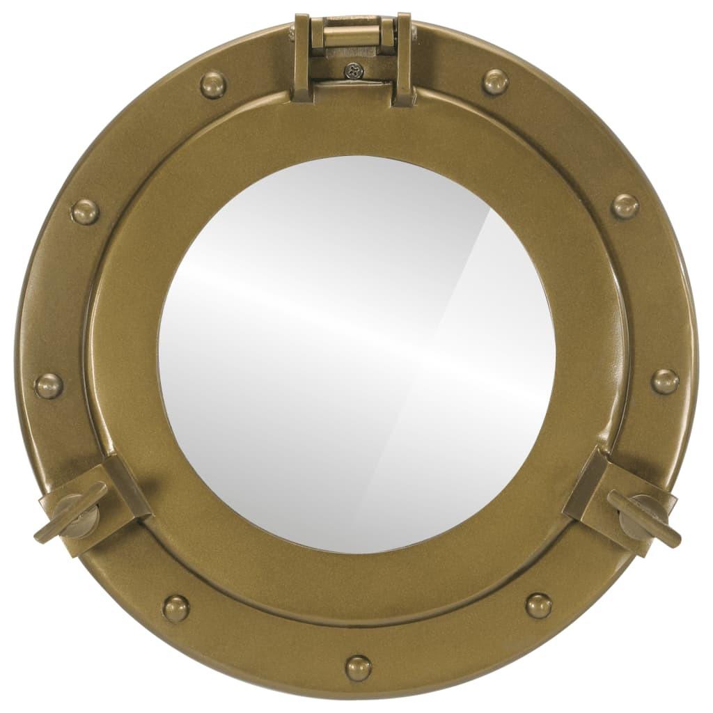 VidaXL Bullaugen spiegel aluminium  