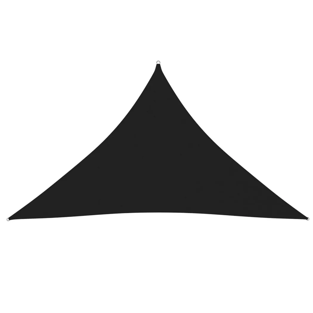 Vidaxl - Parasole A Vela Oxford Triangolare 5x5x6 M Nero