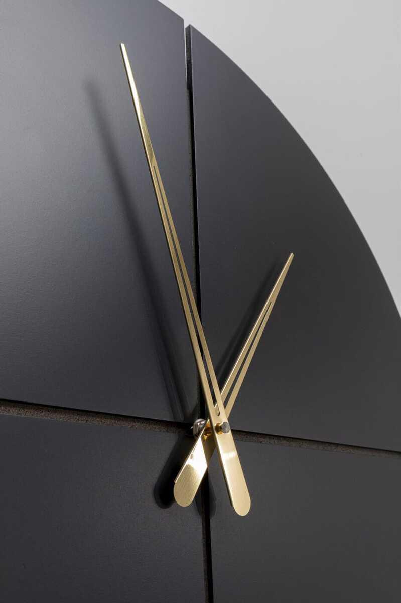 KARE Design Horloge murale Andrea noire ronde 60  