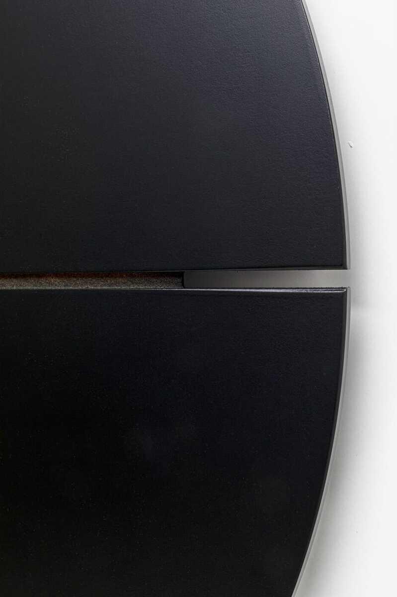 KARE Design Horloge murale Andrea noire ronde 60  