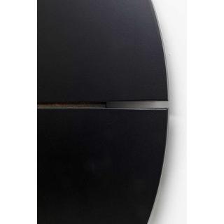 KARE Design Horloge murale Andrea noire ronde 60  