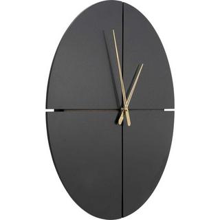 KARE Design Horloge murale Andrea noire ronde 60  