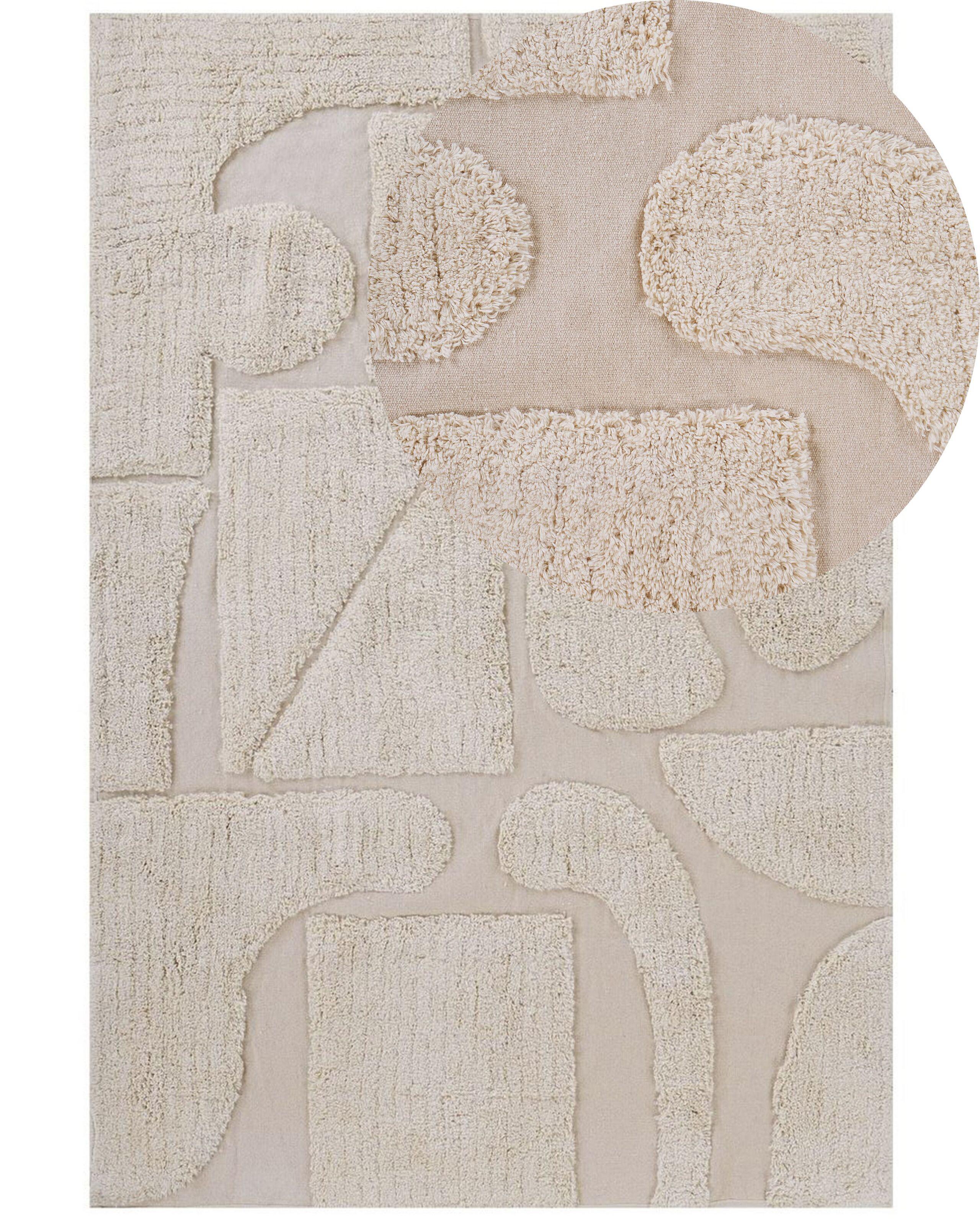 Beliani Tapis en Coton Scandinave DIYADIN  