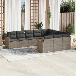 VidaXL Garten sofagarnitur poly-rattan  