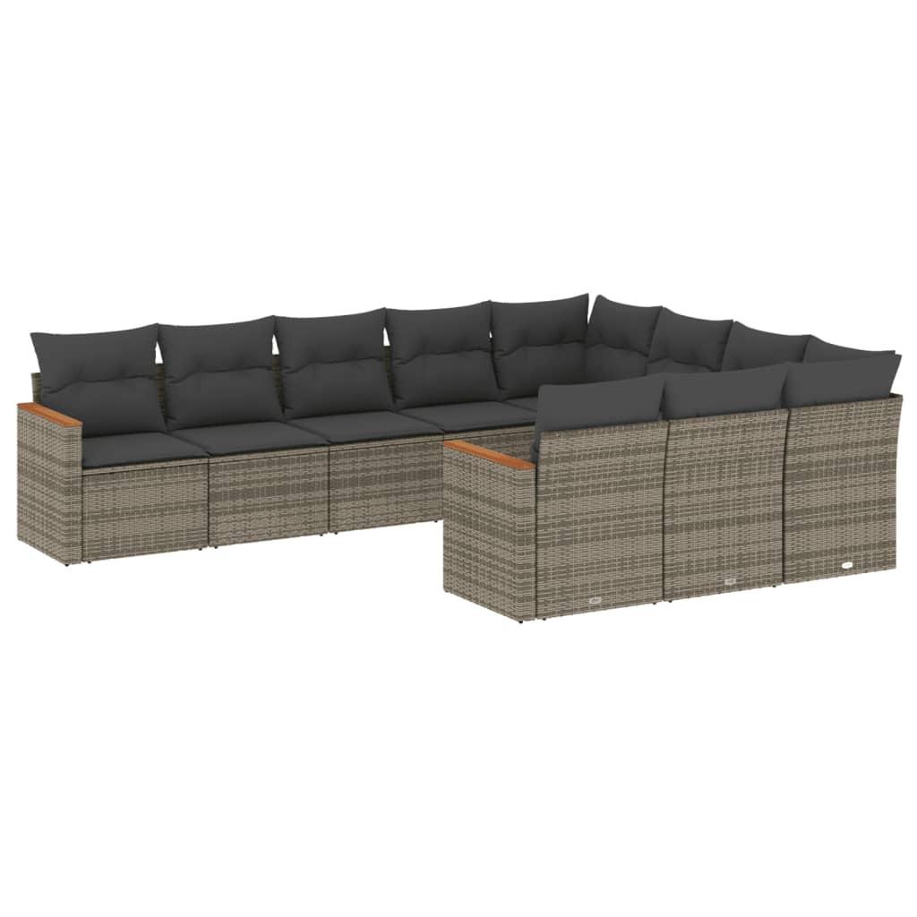 VidaXL Garten sofagarnitur poly-rattan  