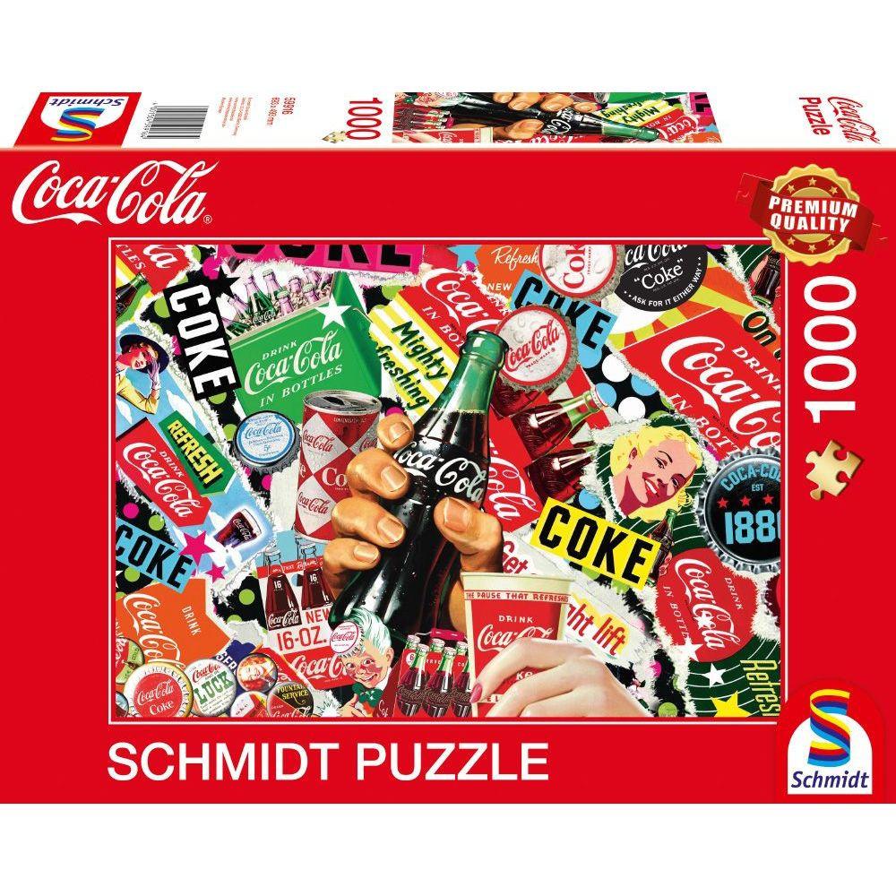 Schmidt  Puzzle Coca Cola Motiv 4 (1000Teile) 