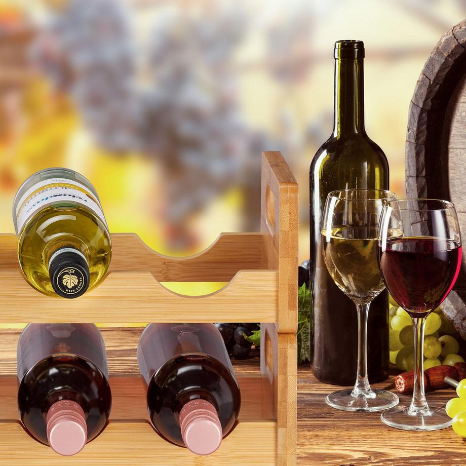 B2X Casier à vin 8 bouteilles  