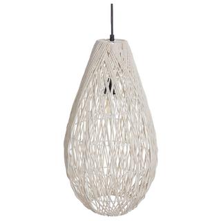 Beliani Lampe suspension en Coton Boho ANNOTTO  