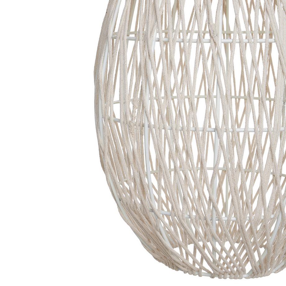 Beliani Lampe suspension en Coton Boho ANNOTTO  