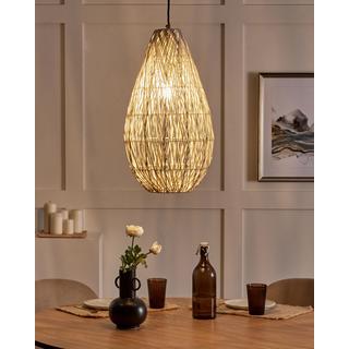 Beliani Lampe suspension en Coton Boho ANNOTTO  