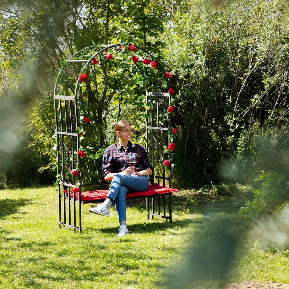 B2X  Ancrage au sol pour arche à rosiers, lot de 2 