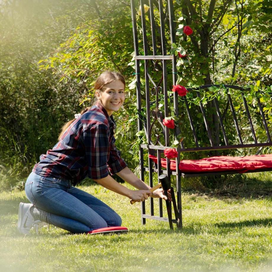 B2X  Ancrage au sol pour arche à rosiers, lot de 2 