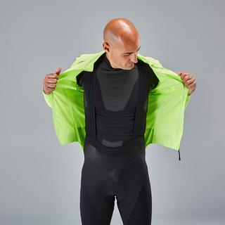 VAN RYSEL  Fahrradjacke Rennrad Winter Racer gelb 