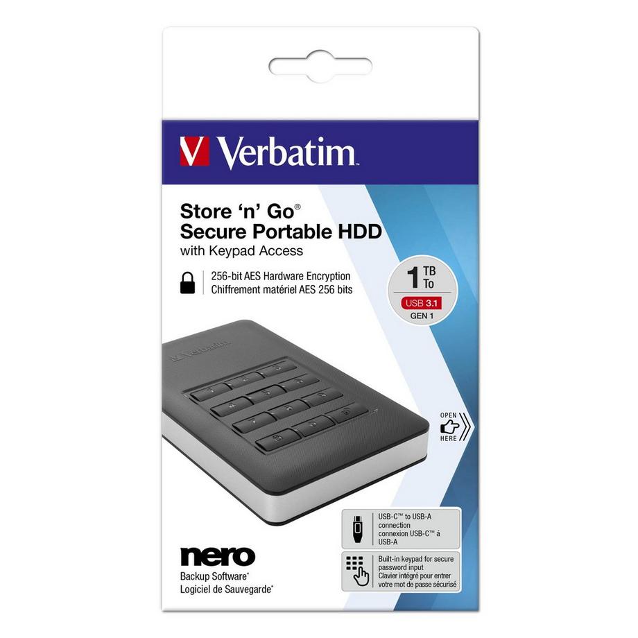 Verbatim  STORE NGO SECURE HDD 