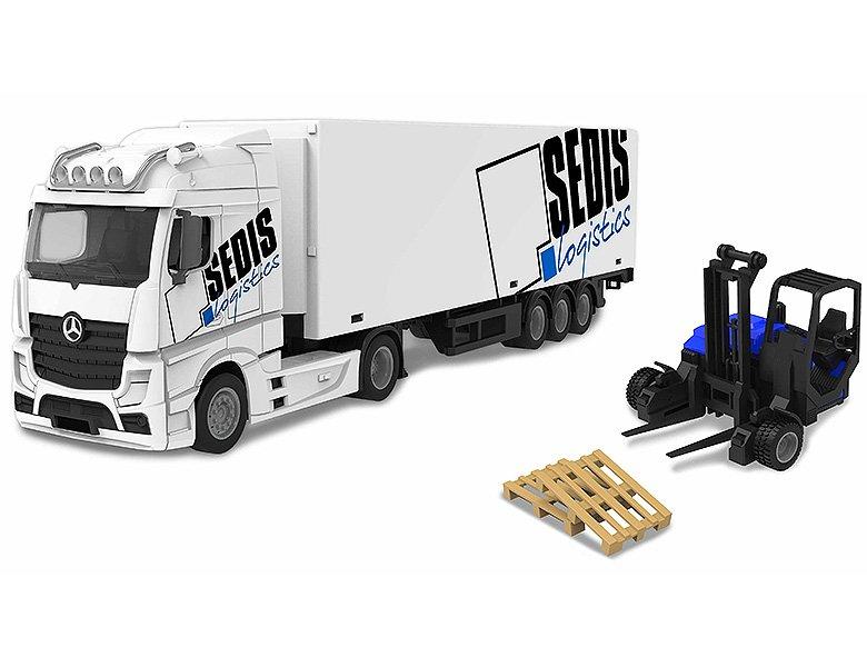 Image of Mercedes Lastwagen mit Stapler & Zubehör