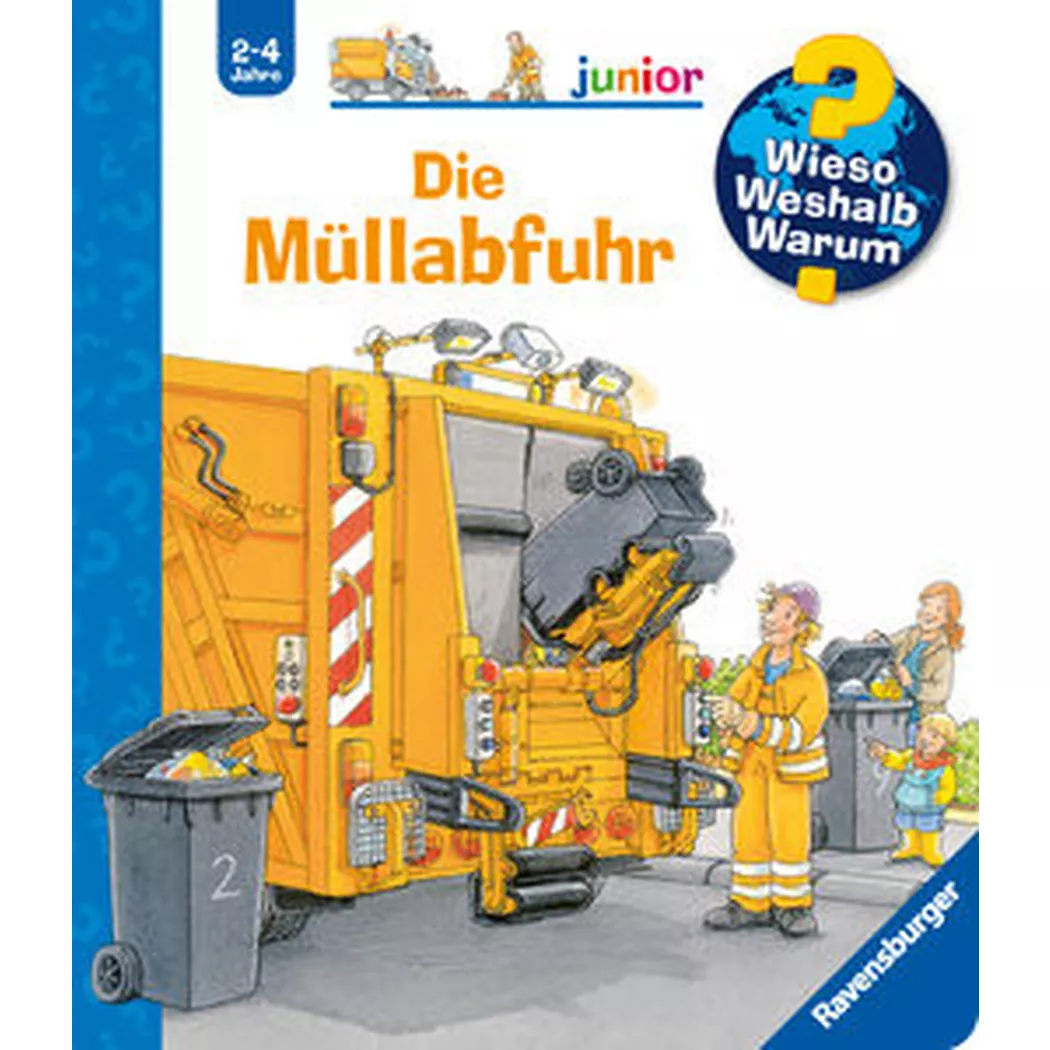 Ravensburger - Wieso? Weshalb? Warum? junior, Band 16: Die Müllabfuhr, Nieländer, Peter; Peter (Illustrationen)