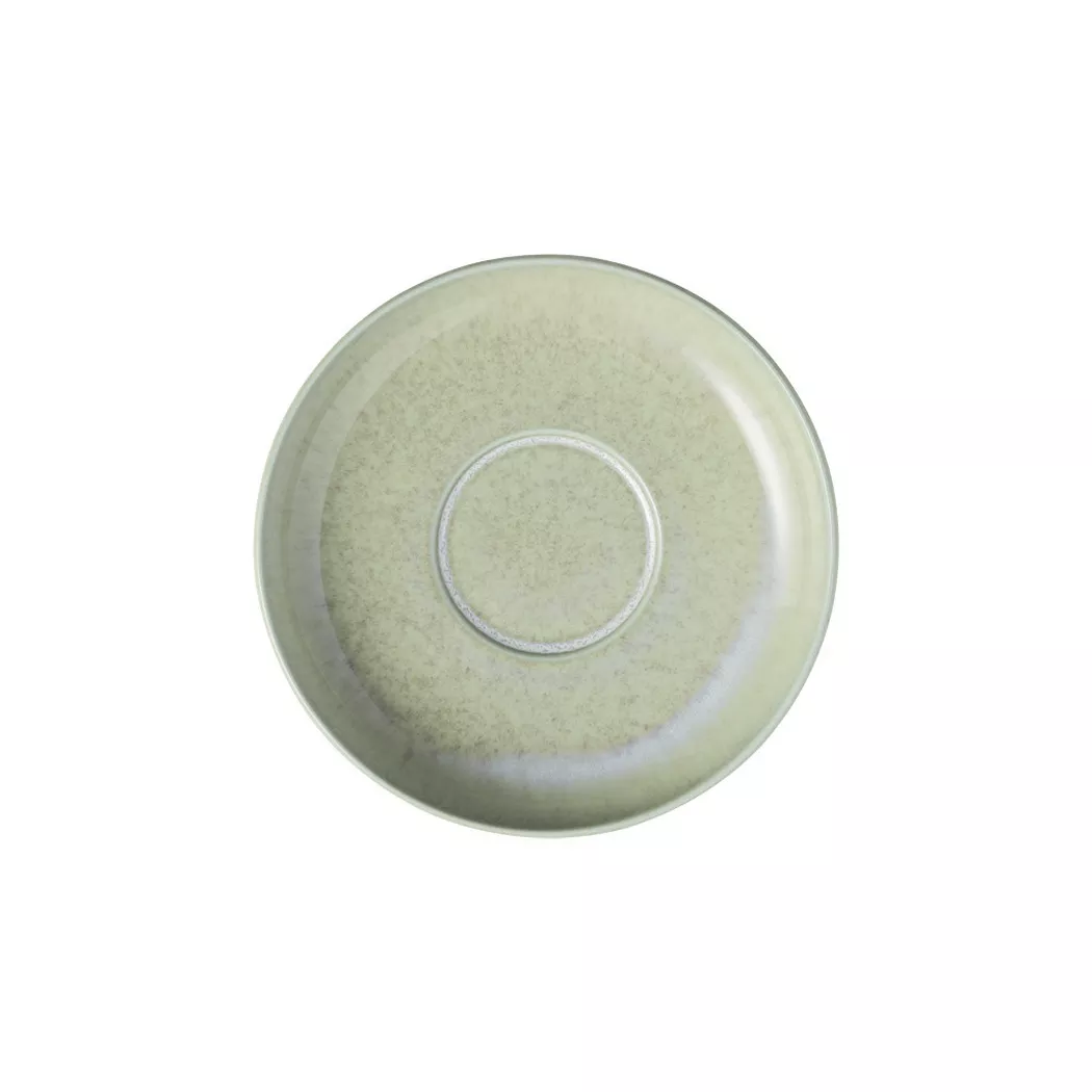 like. by Villeroy & Boch - Kaffeeuntertasse Perlemor Alga, One Size, Grün