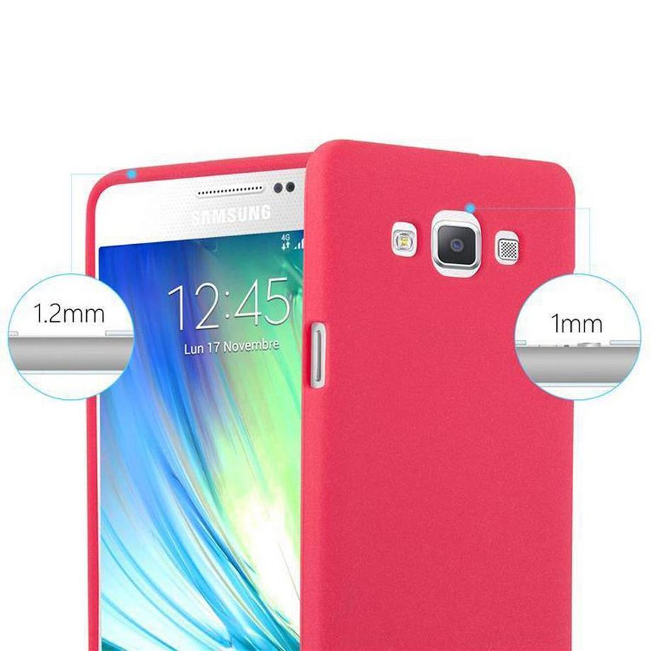 Cadorabo  Hülle für Samsung Galaxy A3 2015 TPU Silikon Frosted 
