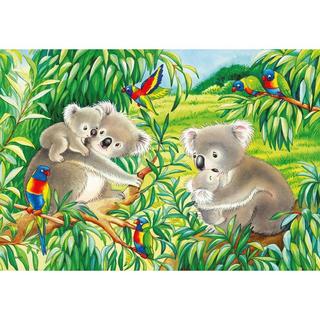 Ravensburger  Puzzle Süsse Koalas und Pandas (2x24) 