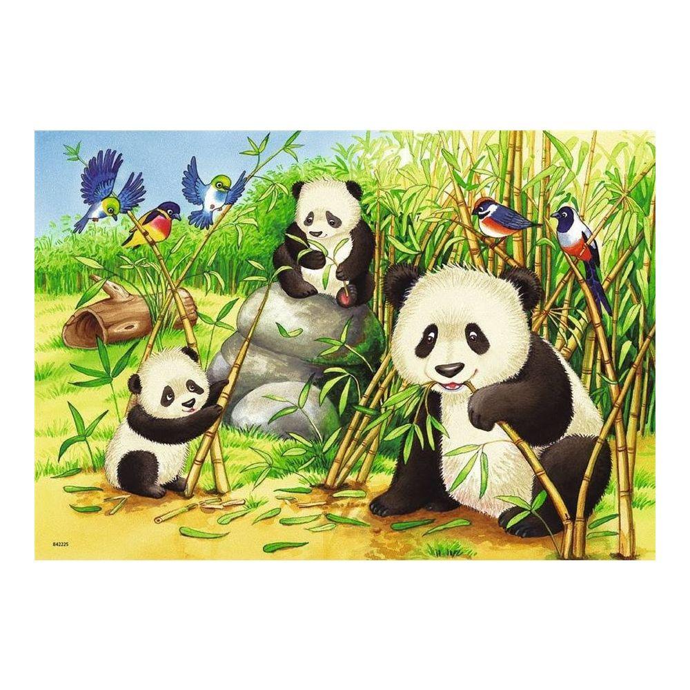 Ravensburger  Puzzle Süsse Koalas und Pandas (2x24) 