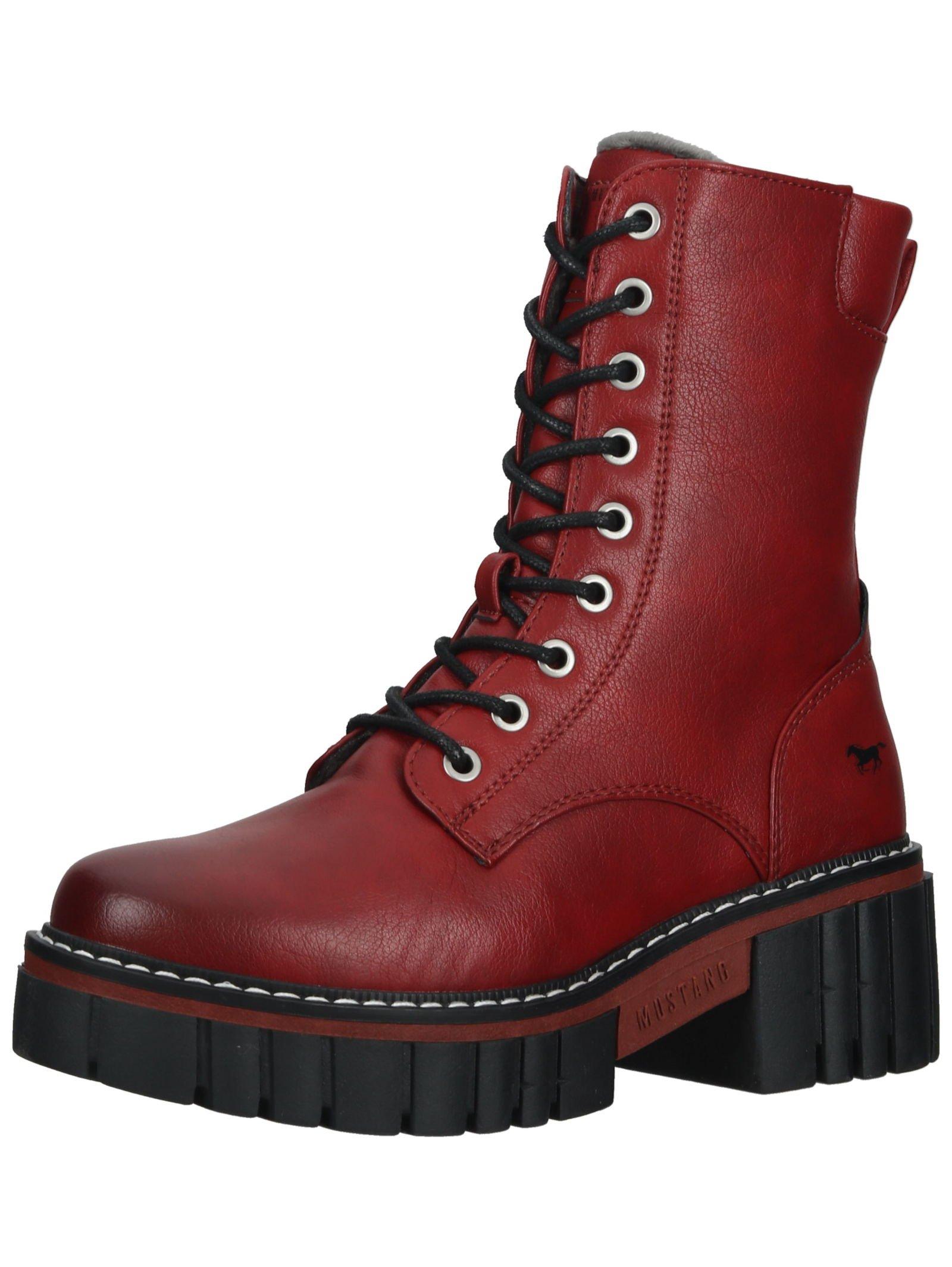 Image of Stiefelette Damen Rot Bunt 39