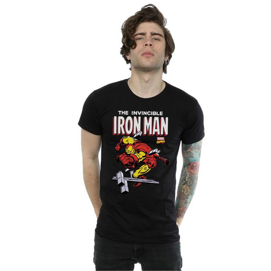 MARVEL Iron Man Invincible T-Shirt Graphique  