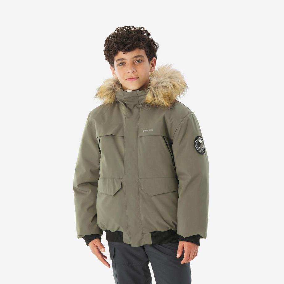 QUECHUA  Giacca invernale blouson bambino calda impermeabile 
