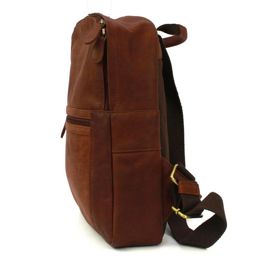 Eastern Counties Leather Ross Used Look Leder Rucksack  