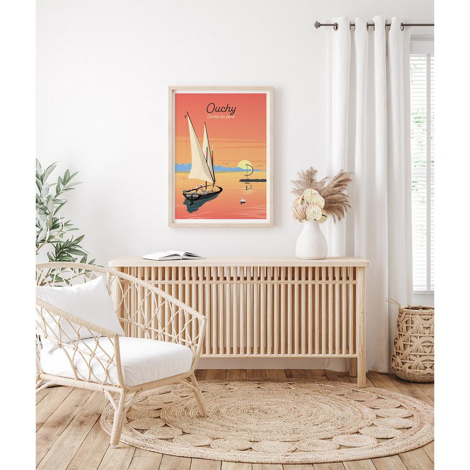 La-Jonx Ouchy - Sortie du port - Poster  