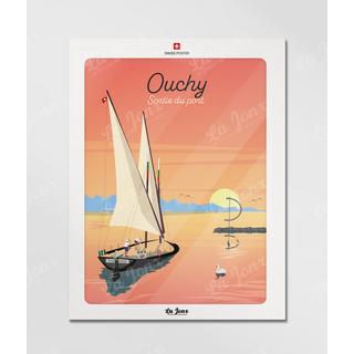 La-Jonx Ouchy - Sortie du port - Poster  