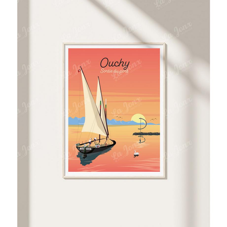 La-Jonx Ouchy - Sortie du port - Poster  