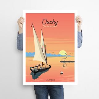 La-Jonx Ouchy - Sortie du port - Poster  