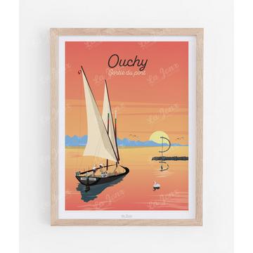 Ouchy - Sortie du port - Poster