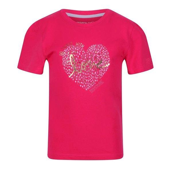 Image of Bosley V Tshirt Jungen Dunkelrosa 164