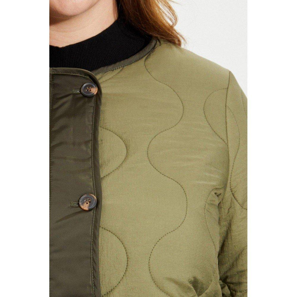 Dorothy Perkins Steppjacke ohne Kragen  