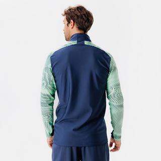 KIPSTA  Sweat-shirt football demi-zip polyester 