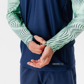 KIPSTA  Sweat-shirt football demi-zip polyester 