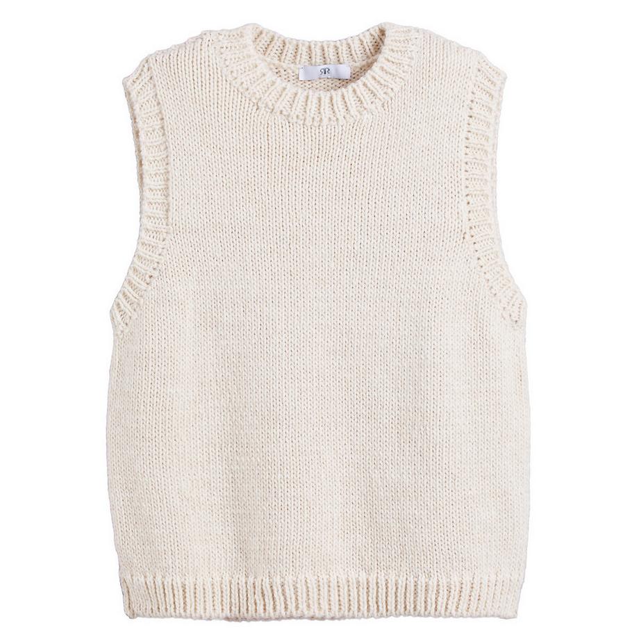 La Redoute Collections Pullunder mit rundem Ausschnitt  