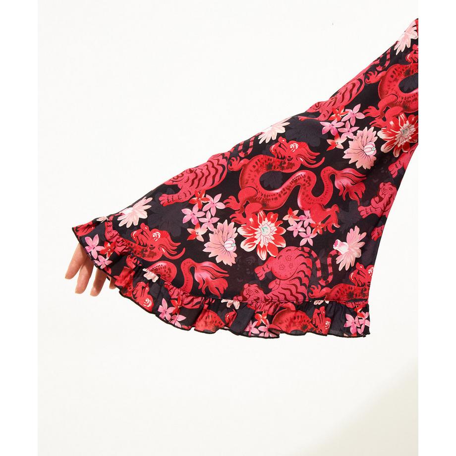 Joe Browns Kimono Drachenmuster Bademantel  