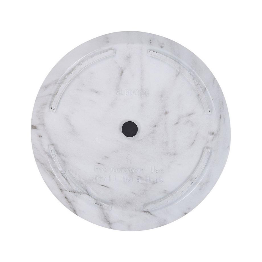 Beliani Blumenkübel aus Lehm-Faser-Mischung Skandinavisch VALTA  