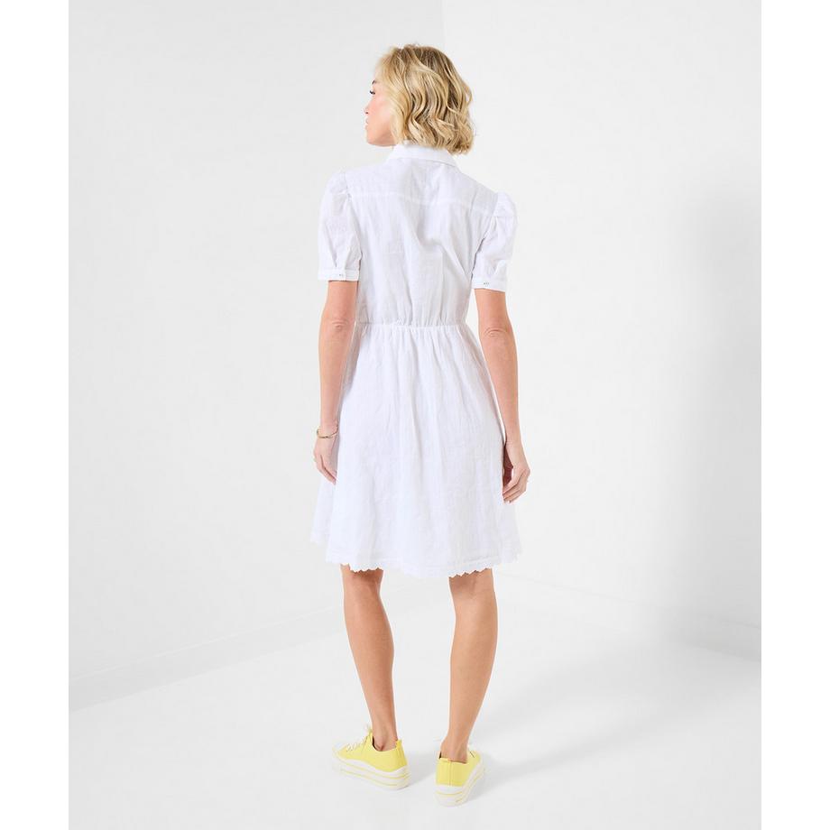 Joe Browns Robe courte avec broderie florale et patte de boutonnage  