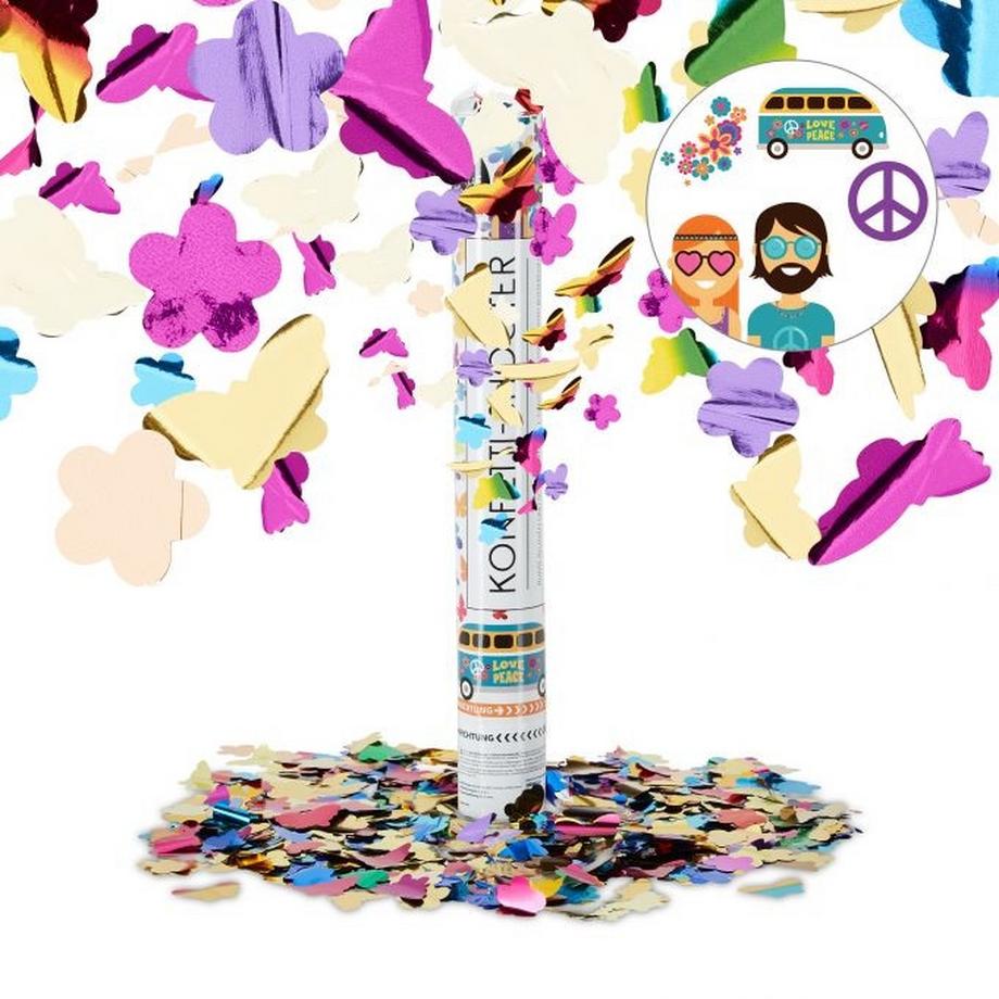 B2X  Konfettikanone Schmetterlinge 