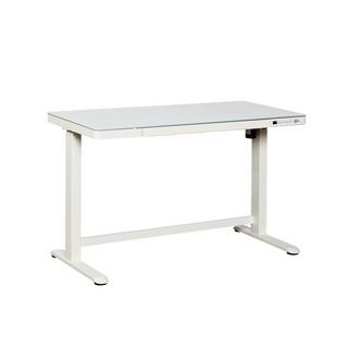 Contini table de bureau réglable en hauteur surface de travail en verre  