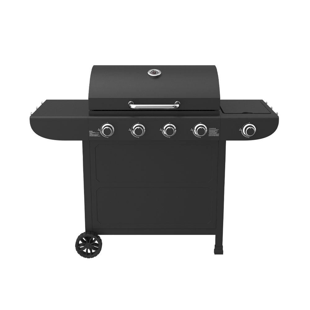 Mr. Grill Gasgrill 4 Brenner + Seitenbrenner  