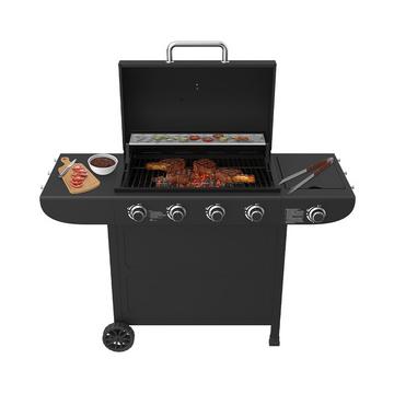 Gasgrill 4 Brenner + Seitenbrenner