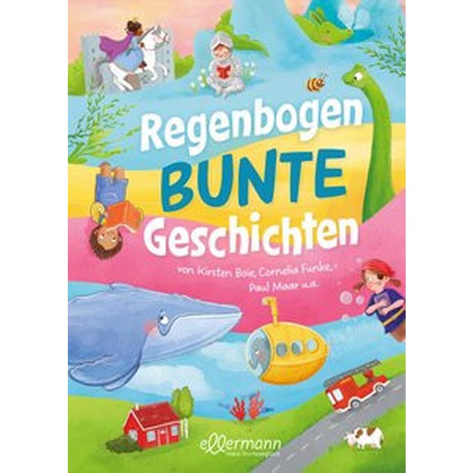 Regenbogenbunte Geschichten Boie, Kirsten; Funke, Cornelia; Maar, Paul; Sasmaz, Sinem; Weber, Susanne; Matysiak, Mascha; von Klitzing, Maren; Feldmann, Regina; Orso, Kathrin Lena; Schaudinn, Jasmin; El Kurdi, Hartmut; Baltscheit, Martin; Göpfrich, Astrid; Arnold, Leanna (Hrsg.); Kunkel, Daniela (Illustrationen); Kawamura, Yayo (Illustrationen); Schüttler, Kai (Illustrationen); Kellner, Nima (Illustrationen); Erlbruch, Leonard (Illustrationen); Ishida, Naeko (Illustrationen); Beimler, Tatjana (Illustrationen); Opheys, Caroline (Illustrationen); Janßen, Rike (Illustrationen); Becker, Stéffie (Illustrationen); Eimer, Petra (Illustrationen); Gertenbach, Pina (Illustrationen); Böhlke, Dorothée (Illustrationen) Gebundene Ausgabe 