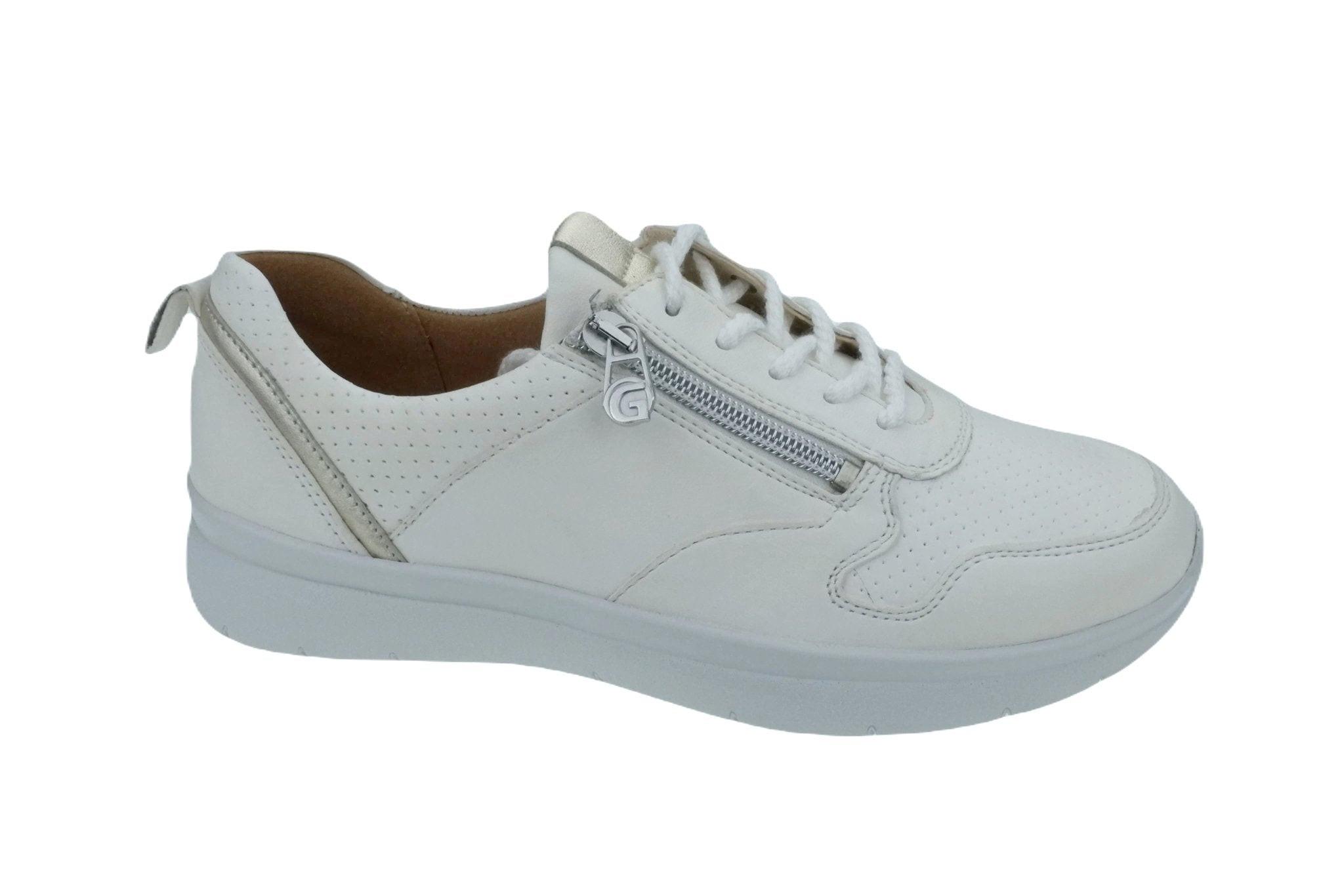 Image of Kira - Leder Sneaker Damen Offwhite 37