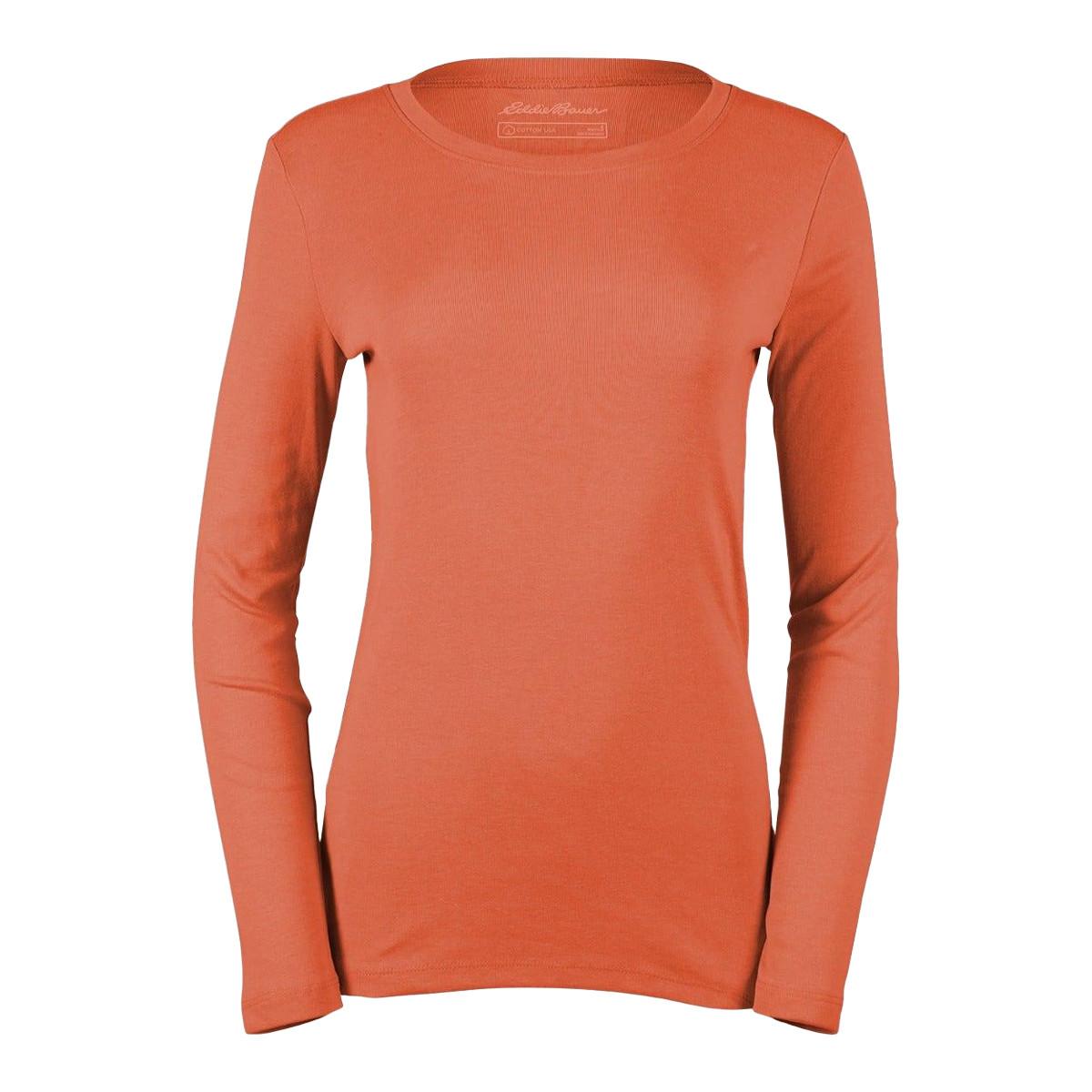 Image of Favorite Tshirt Rundhalsausschnitt Langärmlig Damen Altrosa XL