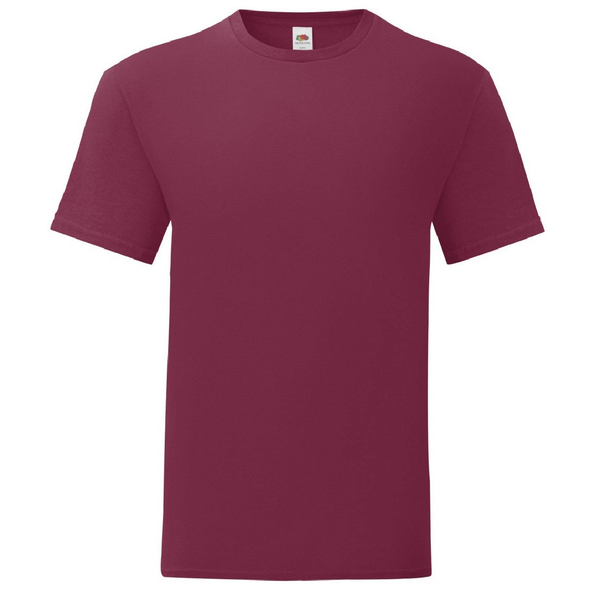 Image of "iconic 150" Tshirt Herren Weinrot XL